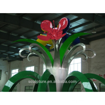 arabia sculpture beautiful flower sculpture garden sculpture for sale